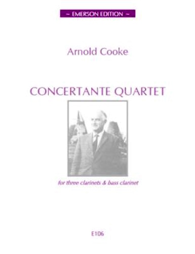 CONCERTANTE QUARTET (score & parts)