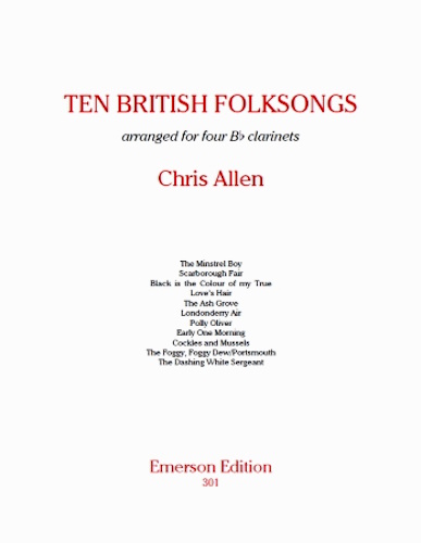 TEN BRITISH FOLKSONGS