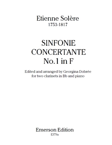 SINFONIE CONCERTANTE No.1 in F