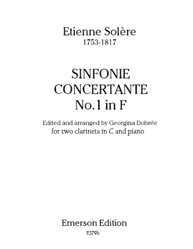 SINFONIE CONCERTANTE No.1 in F