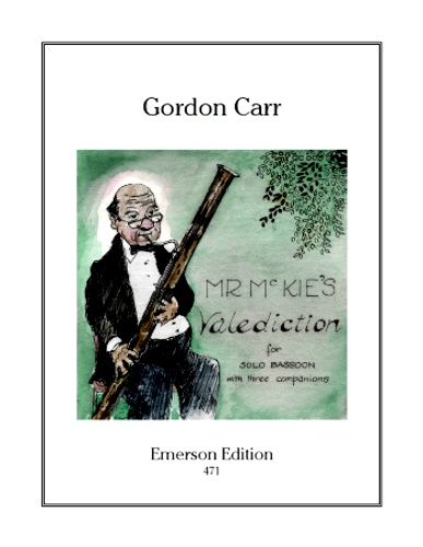 MR McKIE'S VALEDICTION (score & parts)