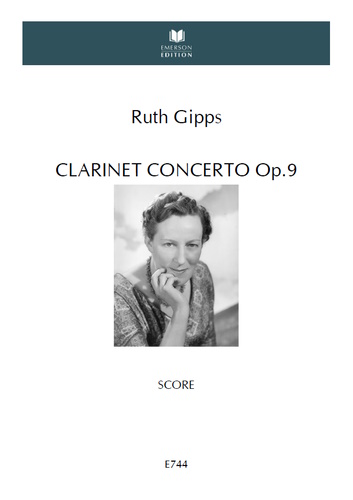 CLARINET CONCERTO Op.9 Full Score