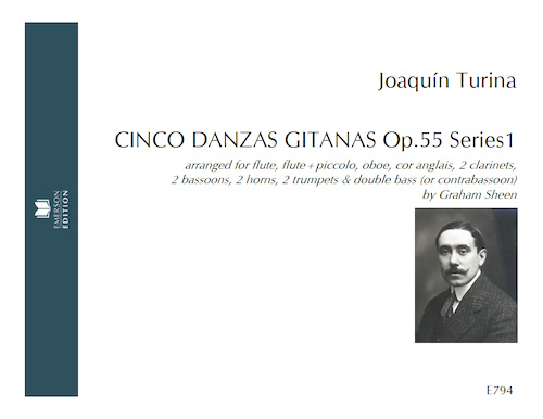 CINCO DANZAS GITANAS (score & parts)