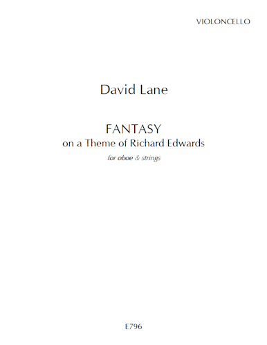 FANTASY on a Theme of Richard Edwards - Cello