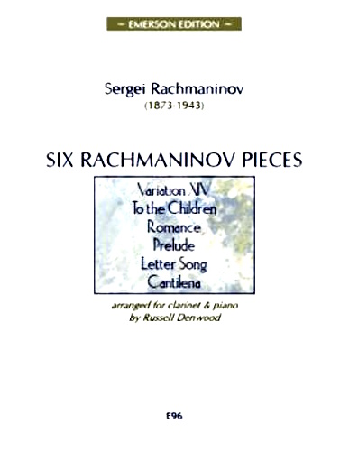 SIX RACHMANINOV PIECES