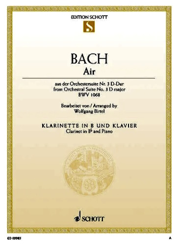 AIR  BWV 1068 from the Orchestral Suite No. 3 (Air on a G string)