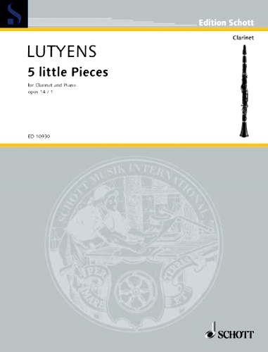FIVE LITTLE PIECES Op.14 No.1