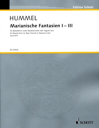 MARIANISCHE FANTASIEN I-III Op.87D