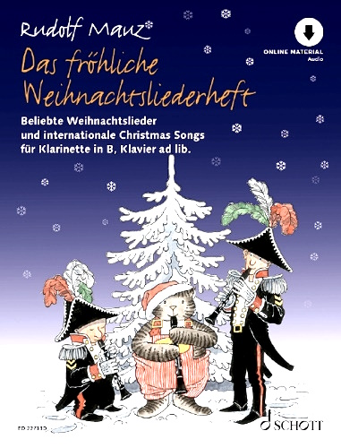 Das frohliche Weihnachtsliederheft + Online Audio
