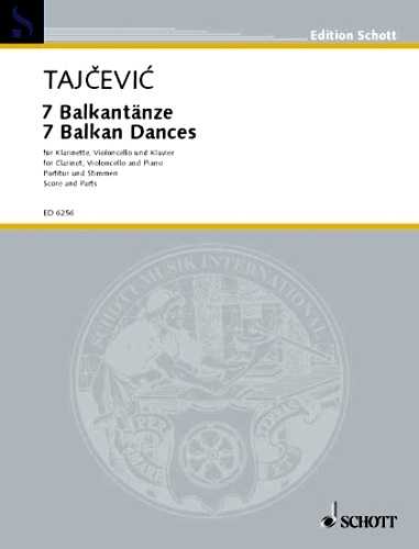 SEVEN BALKAN DANCES (score & parts)