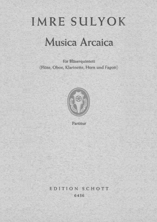 MUSICA ARCAICA (score & parts)
