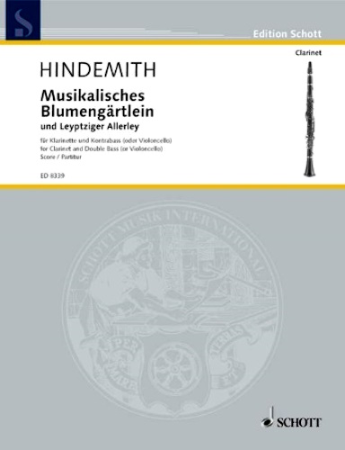 MUSIKALISCHES BLUMENGARTLEIN UND LEYPTZIGER ALLERLEY (score)