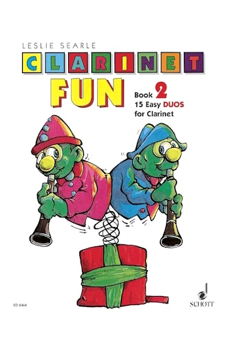 CLARINET FUN Book 2 15 easy duos