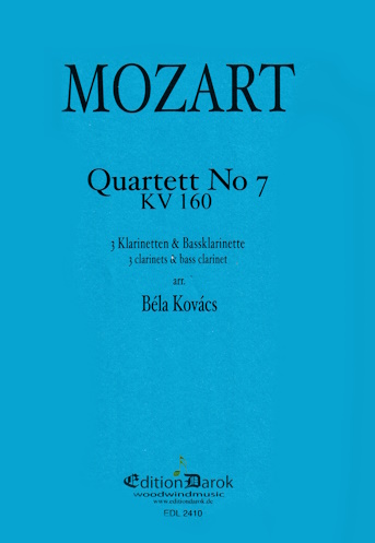 QUARTET No.7 KV160 (score & parts)