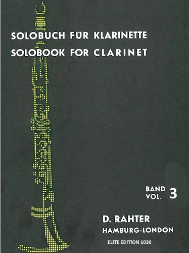 SOLOBOOK FOR CLARINET Book 3