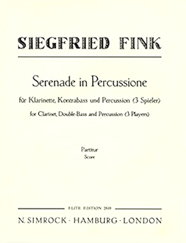 SERENADE IN PERCUSSIONE