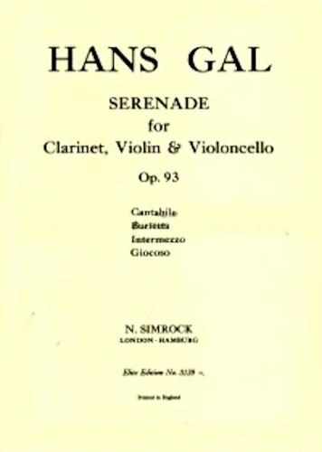 SERENADE in E major Op.93 (set of parts)