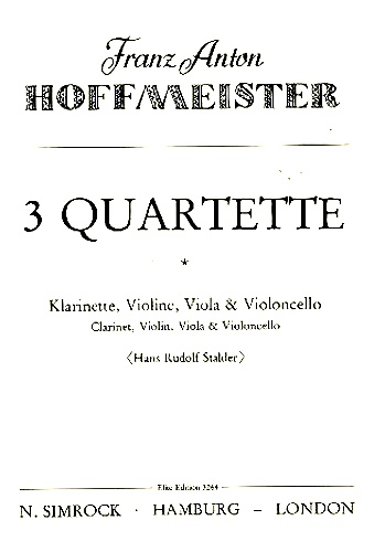 THREE QUARTETS (set of parts)
