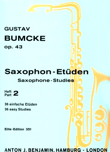 SAXOPHONE STUDIES Op.43 Part 2: 36 Easy Studies
