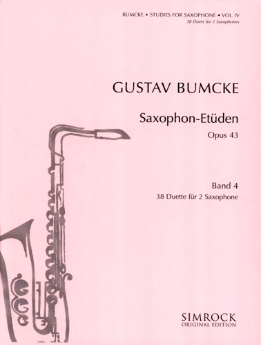 SAXOPHONE STUDIES Op.43 Part 4: 38 Duets