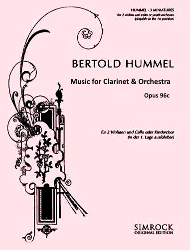MUSIC FOR CLARINET AND ORCHESTRA Op.96C