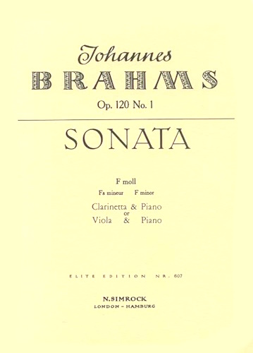 SONATA in F minor Op.120 No.1