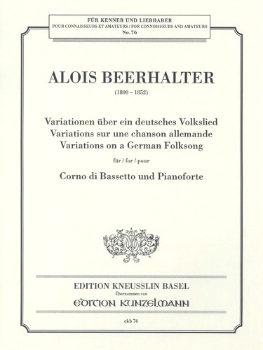 VARIATIONS on a German Folksong