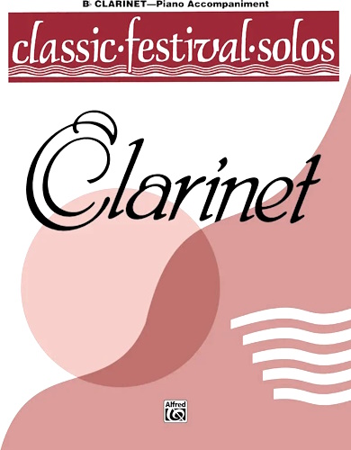 CLASSIC FESTIVAL SOLOS Volume 1 Piano Accompaniment