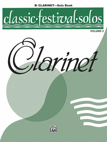 CLASSIC FESTIVAL SOLOS Volume 2 Clarinet part