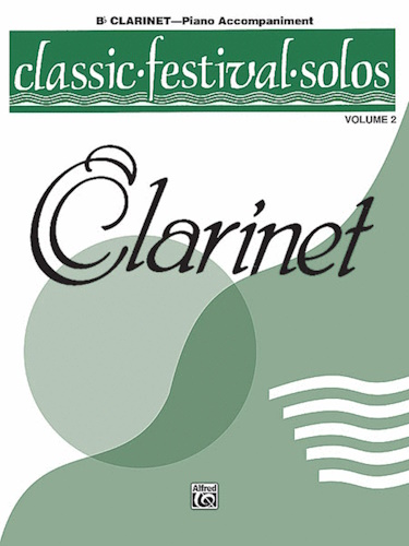 CLASSIC FESTIVAL SOLOS Volume 2 Piano Accompaniment