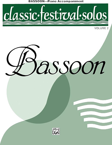 CLASSIC FESTIVAL SOLOS Volume 2 Piano Accompaniment