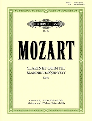 CLARINET QUINTET K581 (set of parts)
