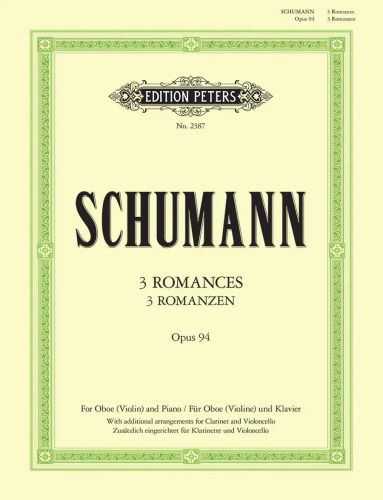 THREE ROMANCES Op.94