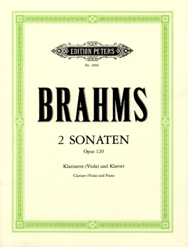 TWO SONATAS Op.120