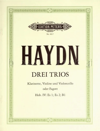 THREE TRIOS Hob.IV:Es1:Es2:B1