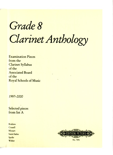 CLARINET ANTHOLOGY Grade 8