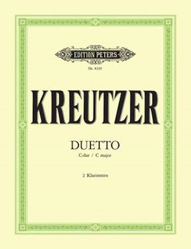 DUETTO in C major (playing score)