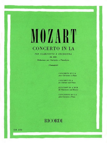 CONCERTO for Clarinet & Orchestra K.622