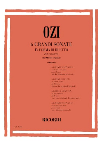 SIX GRAND SONATAS