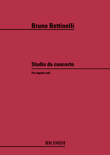 STUDIO DA CONCERTO (1977)