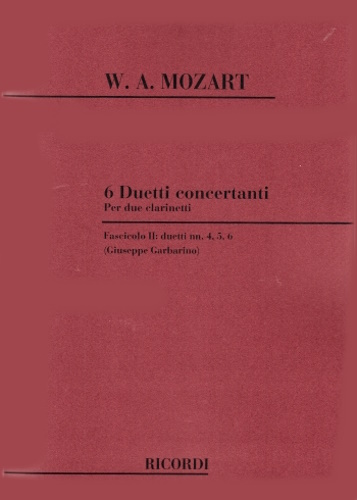 6 DUETTI CONCERTANTE Volume 2