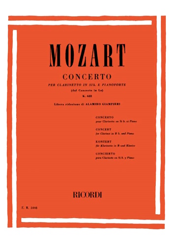 CLARINET CONCERTO K622