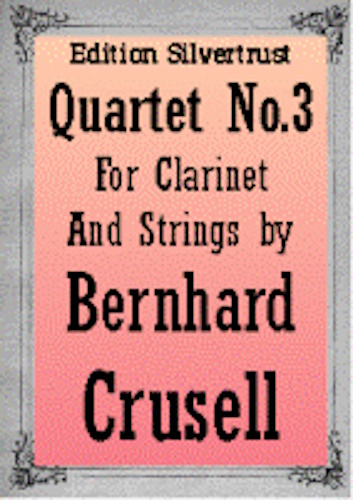 QUARTET No.3 in D major Op.7 (set of parts)