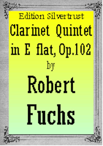 QUINTET in Eb major Op.102 (parts only)