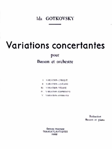 VARIATIONS CONCERTANTES