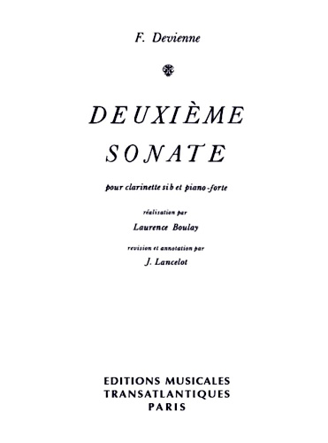 DEUXIEME SONATE