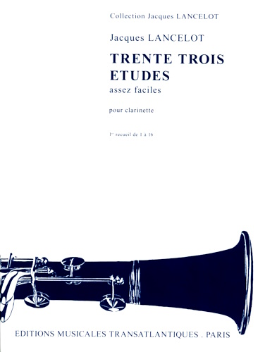 33 ETUDES Assez Faciles Book 1