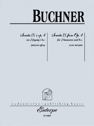 SONATA IX from Op.4 score & parts