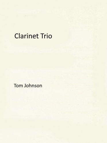 CLARINET TRIO (playing score)