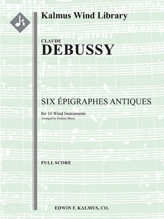 SIX EPIGRAPHES ANTIQUES (score & parts)